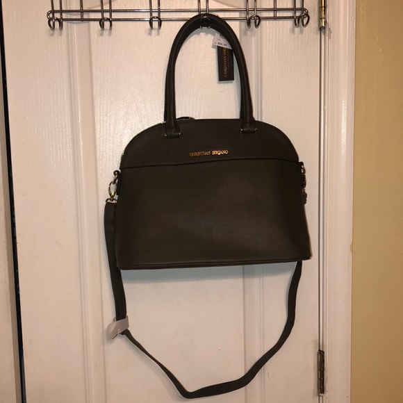 Christian Siriano by Payless olive green satchel - Picture 3 of 7